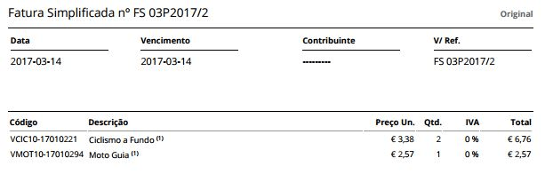 O Que Uma Fatura Simplificada Cegid Vendus