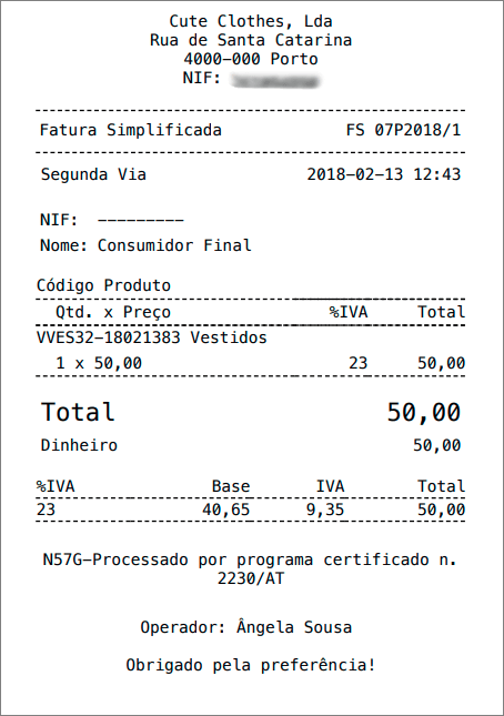 Como Emitir Faturas Simplificadas Cegid Vendus